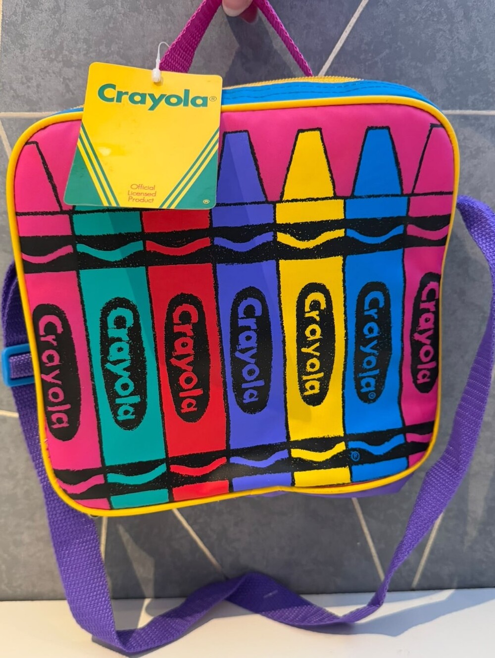 Vintage Crayola Crayon Lunch Bag🖍
